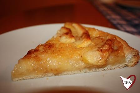 Crostata di crema di mele