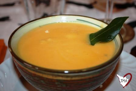 Crema di zucca al gorgonzola