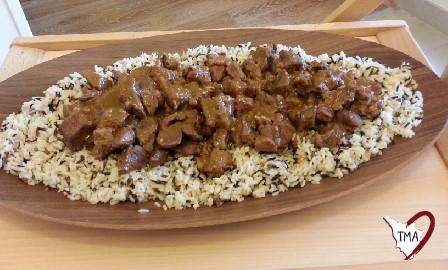 Vindaloo di maiale con riso long and wilde