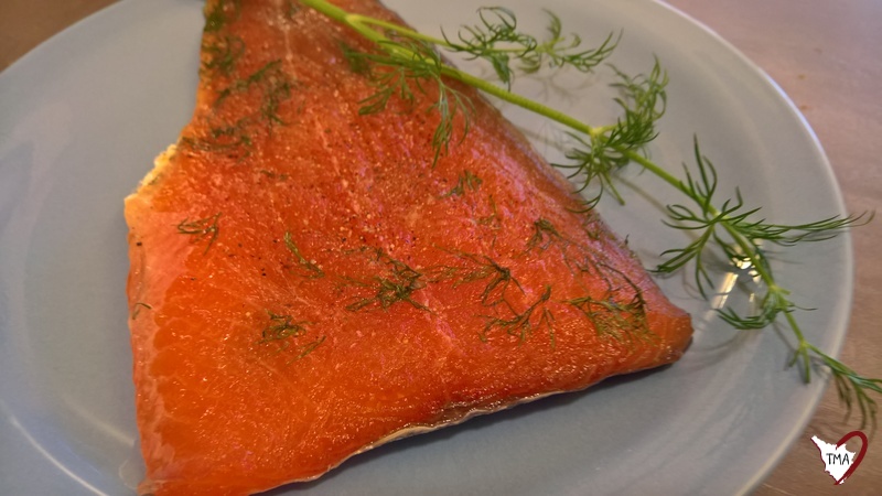 Salmone marinato Nigella's style