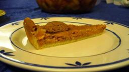 Crostata di zucca gialla e amaretti