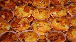 Muffins salati cipolla e pancetta