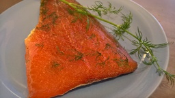 Salmone marinato Nigella's style